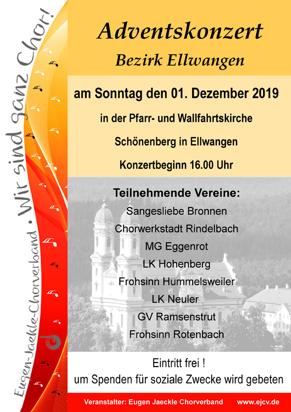 20191201 Adventskonzert Ellwangen