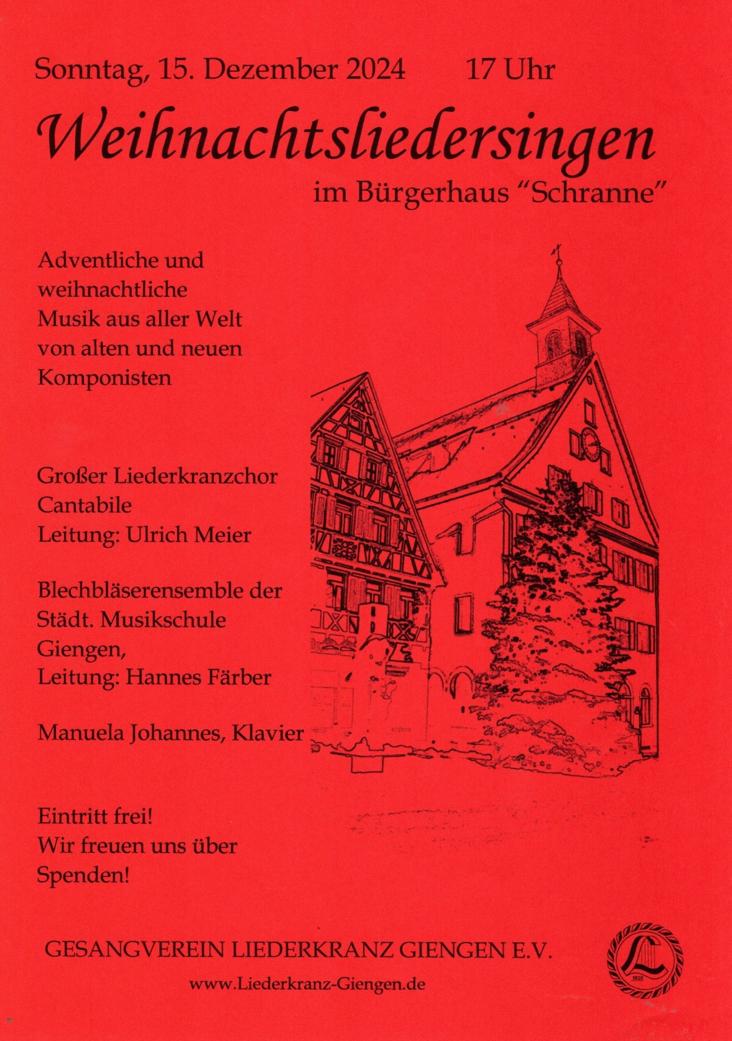20241215 LK Giengen Weihnachtsliedersingen